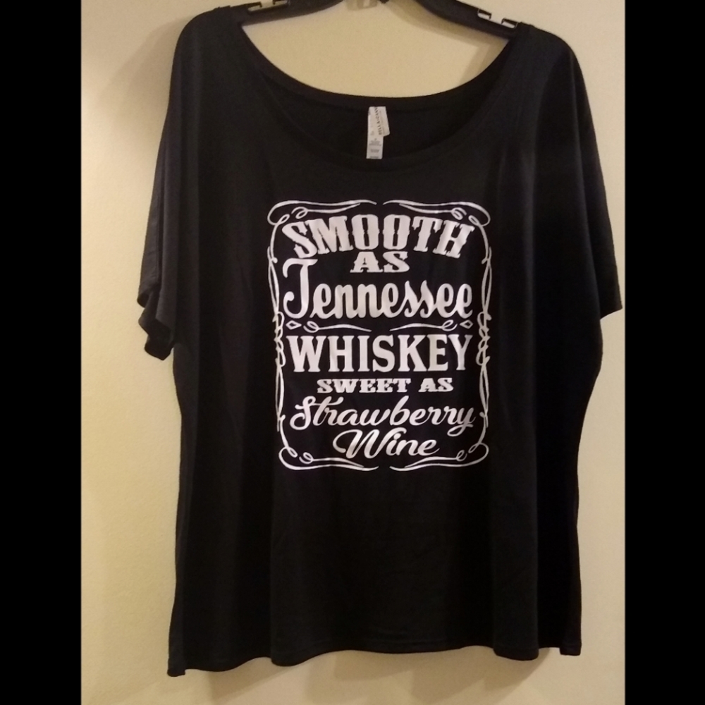 Smooth As Tennessee Whiskey Ladies Tops XL
